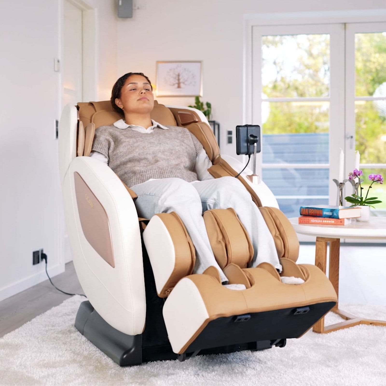 massage chair MediRelaxa - Ogawa Sonic-X 2D - white