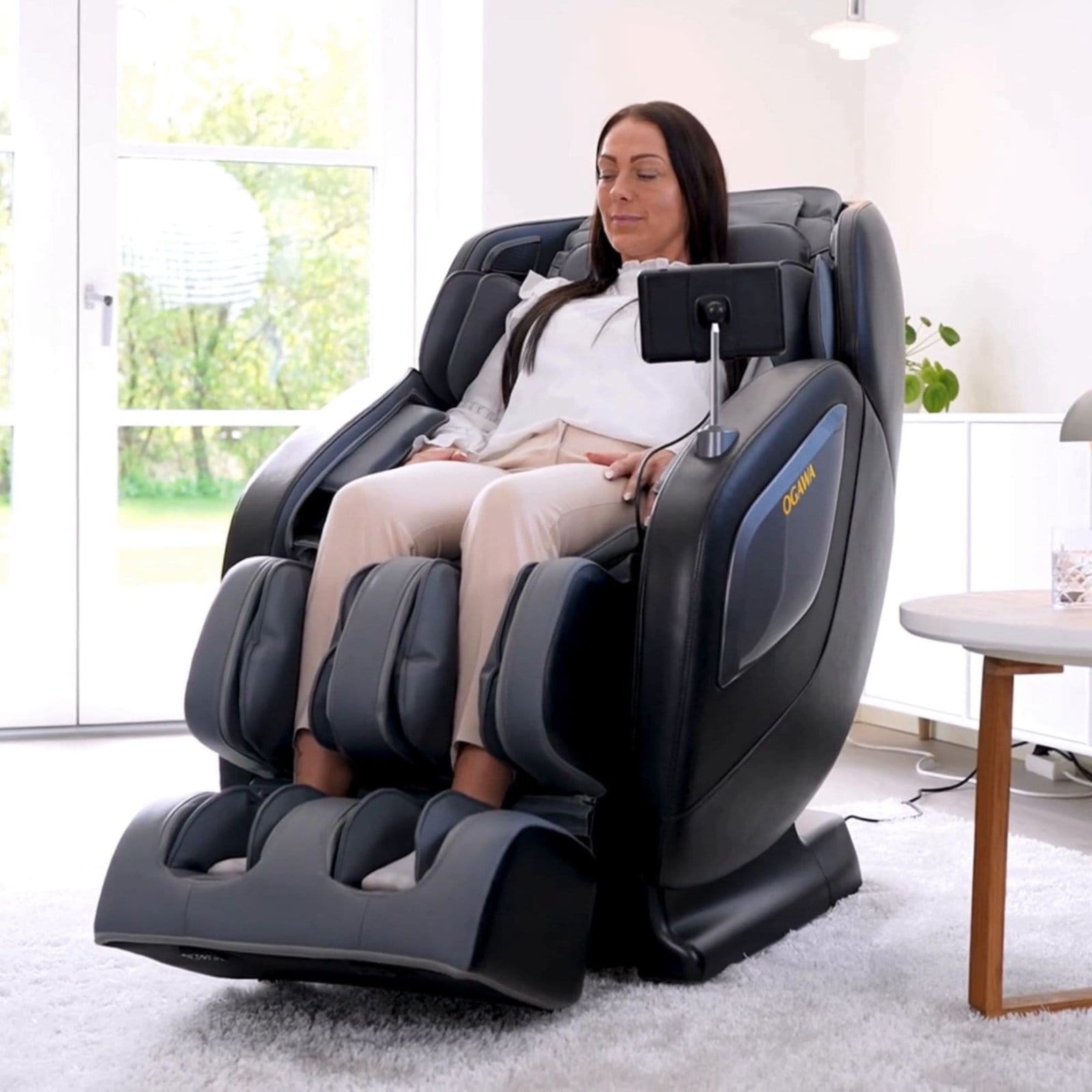 Massagesessel MediRelaxa - Ogawa Sonic-X 2D - schwarz