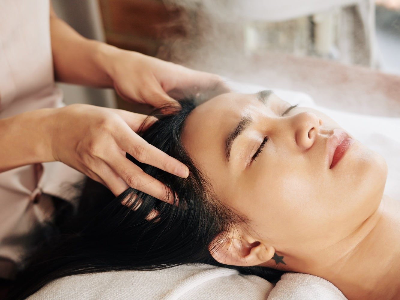 Haar massage