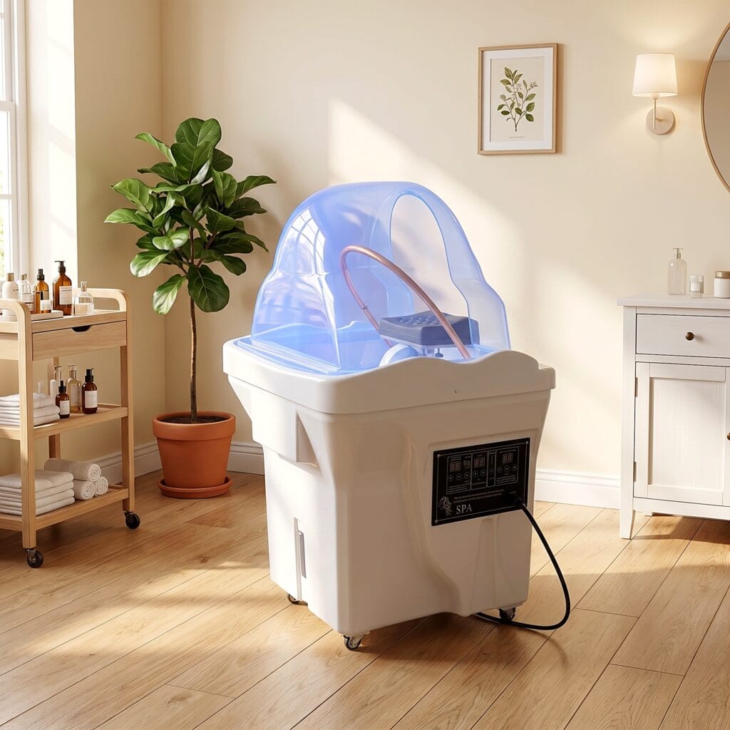 Mobiele Headspa (60L Watertank)