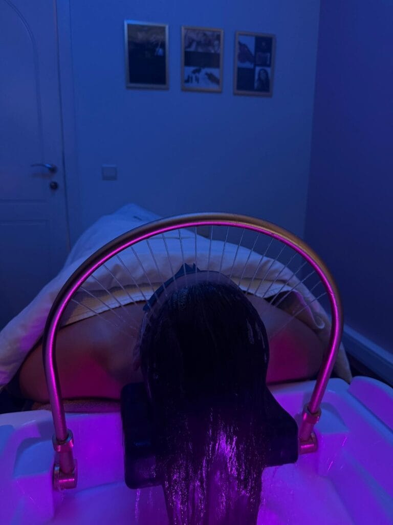 Head Spa behandeling in de salon