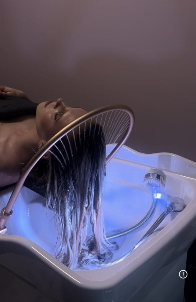 Head Spa behandeling in de salon