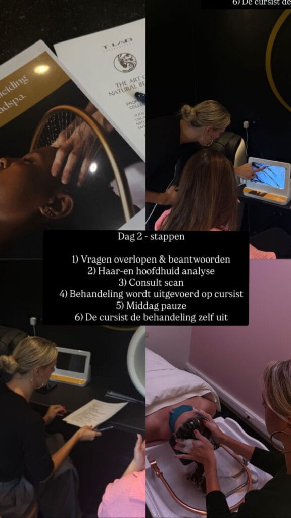 Head Spa opleiding in de praktijk