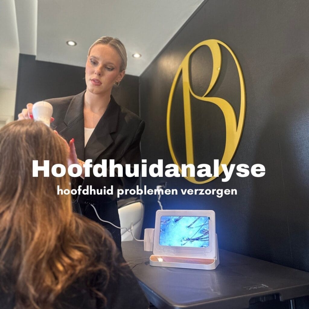 Hoofdhuidanalyse met de Head Spa scan